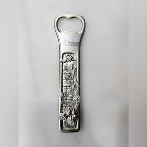 HAWAII Hawaiian Island Chain Flower Metal soda beer liquor bottle opener bar